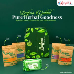 Leafora Herbal Gulal Gift Box